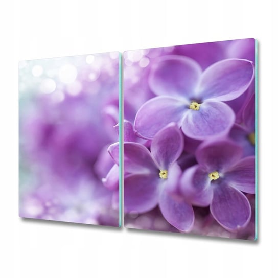 Szklana deska na indukcję Kwiaty bzu 2x40x52 Inna marka
