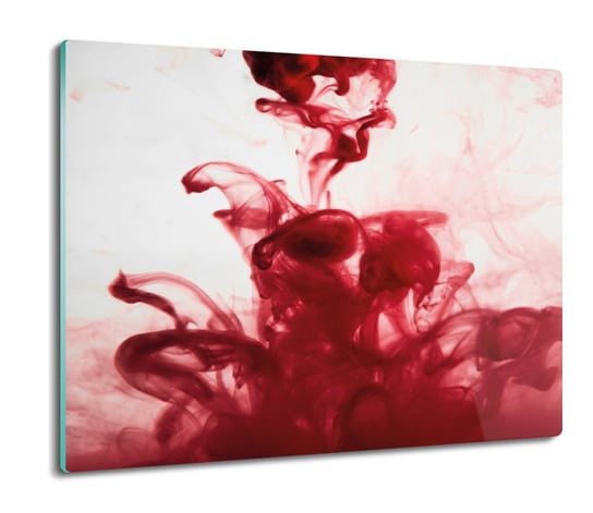 szklana deska splashback Bordowa farba woda 60x52, ArtprintCave ArtPrintCave