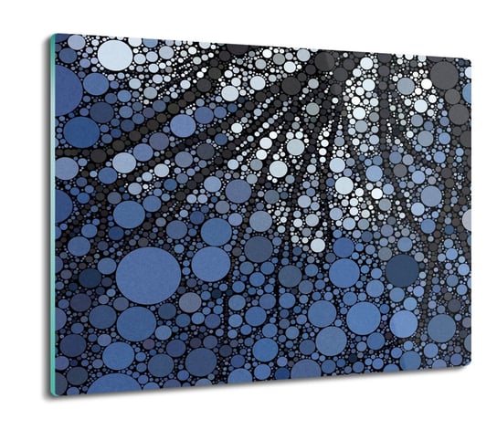 szklana osłona kuchenna Abstrakcja kulki dąb 60x52, ArtprintCave ArtPrintCave