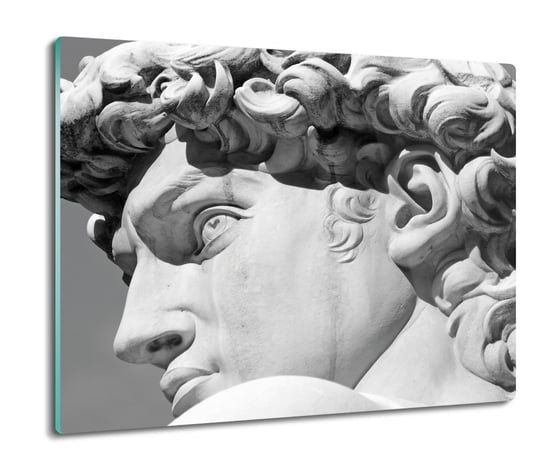 szklana osłona kuchenna Dawid twarz rzeźba 60x52, ArtprintCave ArtPrintCave