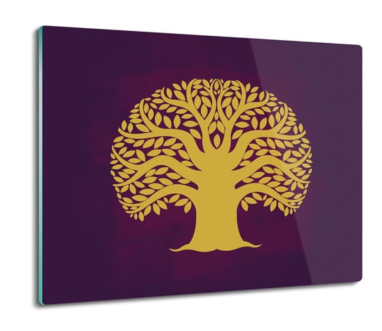 szklana osłona kuchenna Drzewo symbol azja 60x52, ArtprintCave ArtPrintCave