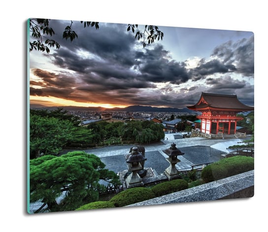 szklana osłona kuchenna Japonia park niebo 60x52, ArtprintCave ArtPrintCave