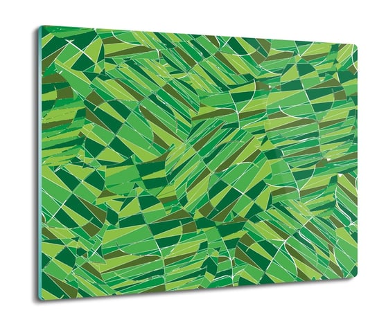 szklana osłona kuchenna Liście mozaika wzór 60x52, ArtprintCave ArtPrintCave