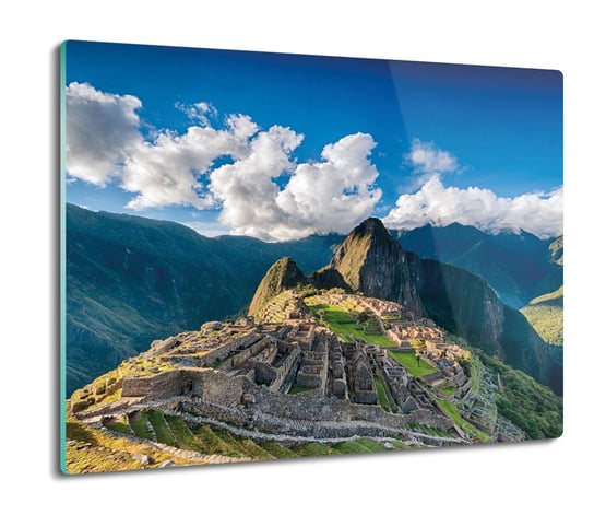 szklana osłona kuchenna Machu Picchu góra 60x52, ArtprintCave ArtPrintCave