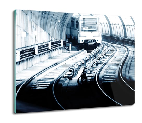 szklana osłona kuchenna Pociąg tunel podróż 60x52, ArtprintCave ArtPrintCave