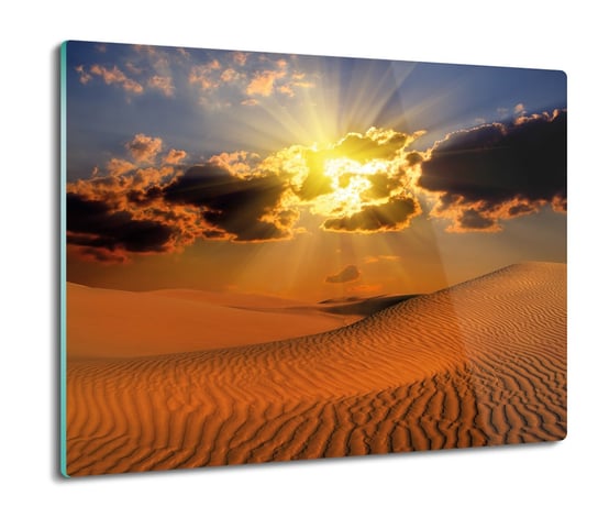 szklana osłona kuchenna Pustynia słońce cień 60x52, ArtprintCave ArtPrintCave