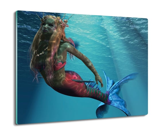 szklana osłona kuchenna Syrena ocean woda 60x52, ArtprintCave ArtPrintCave