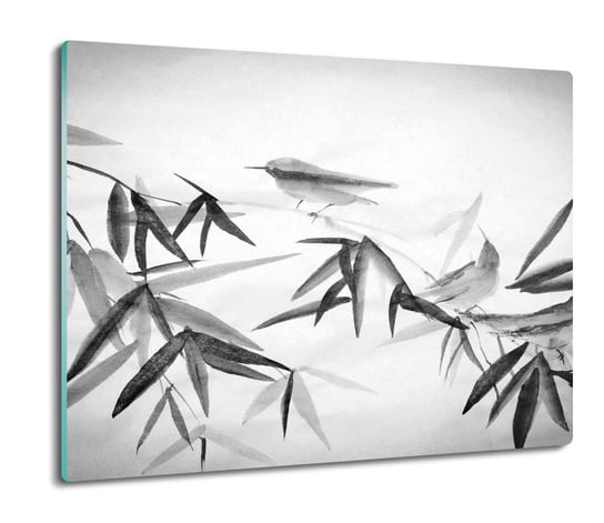 szklana osłona kuchenna szklana Ptaki drzewo 60x52, ArtprintCave ArtPrintCave