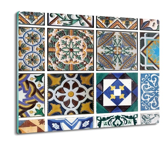 szklana osłonka kuchenna Mozaika Portugalia 60x52, ArtprintCave ArtPrintCave