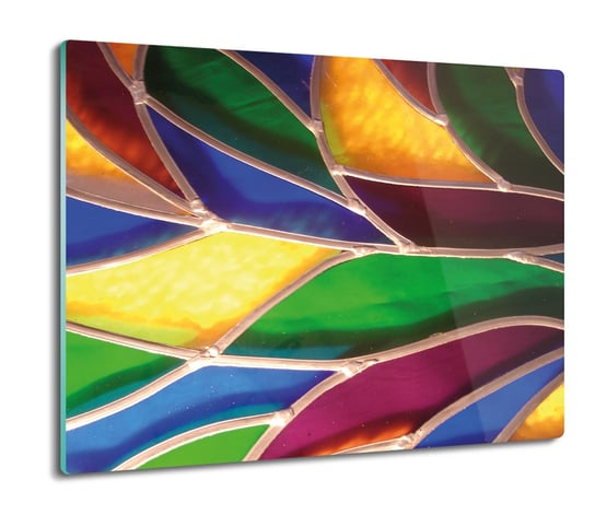 szklana osłonka ze szkła Kolorowy witraż 60x52, ArtprintCave ArtPrintCave