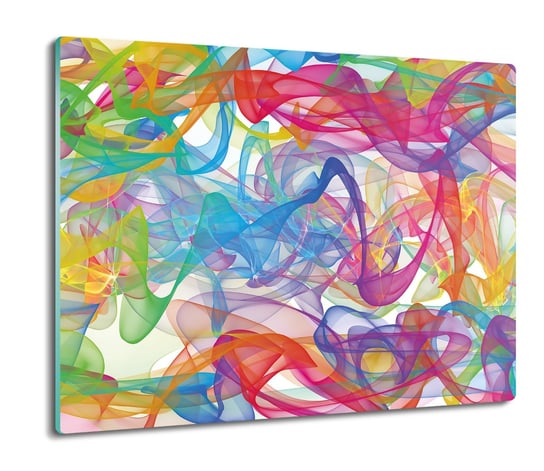 szklana splashback druk Kolorowa wstążka 60x52, ArtprintCave ArtPrintCave