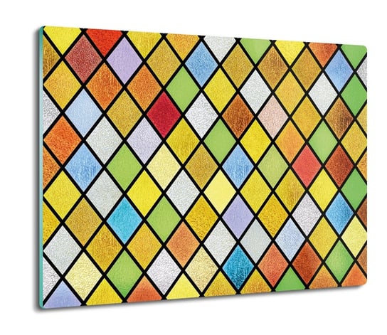 szklana splashback druk Mozaika witraż szkło 60x52, ArtprintCave ArtPrintCave