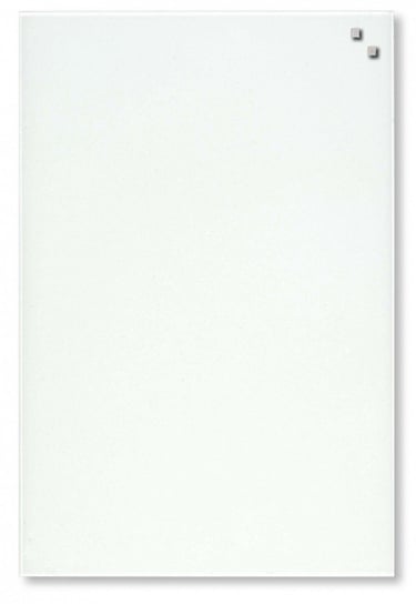 Szklana tablica magnetyczna NAGA, 40x60 cm, biala NAGA