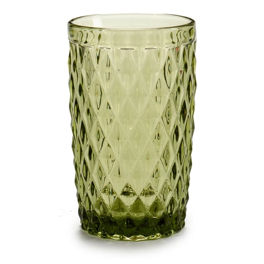 Szklanka ARTE REGAL, z grubego szkła, zielona, 380 ml Arte Regal