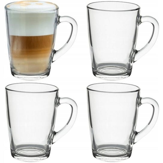 Szklanka do kawy herbaty napojów zestaw komplet 4x EH Excellent Houseware