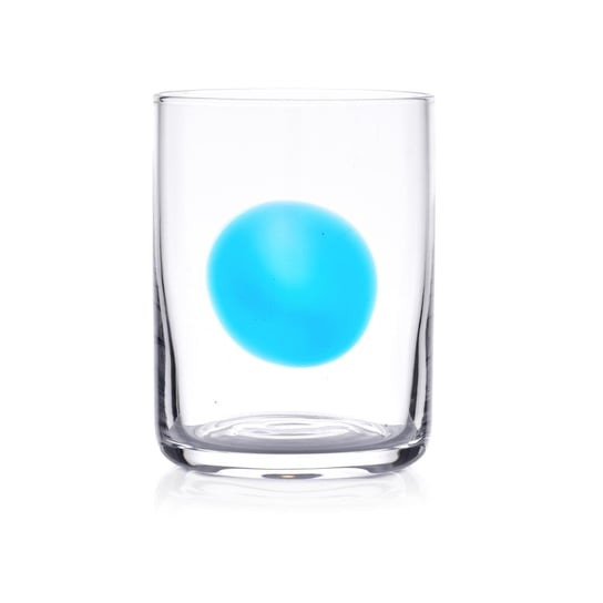 Szklanka DUKA Krog, niebieska, 8x10,5 cm, 410 ml DUKA