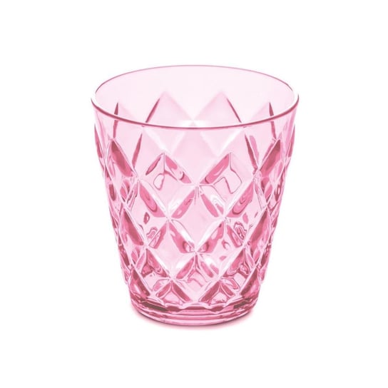 Szklanka KOZIOL Crystal, różowa, 200 ml Koziol
