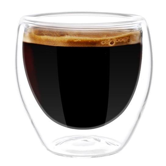 Szklanka Termiczna Do Espresso Z Podwójnym Szkłem 80Ml Wessper Crystallatte, Espresso Wessper