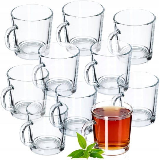 Szklanki Do Kawy Herbaty Napoju 250ml Zestaw 12szt KADAX
