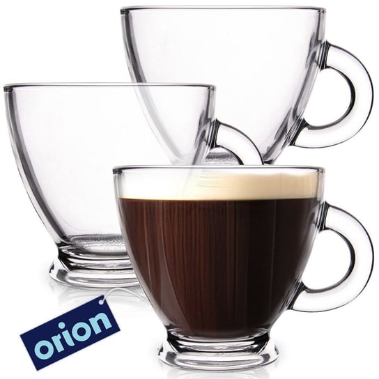 Szklanki do kawy i herbaty 200 ml 3 szt. Orion