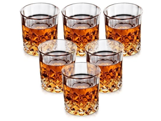 Szklanki do whisky drinków zestaw 6 szklanek 227 ml Carla