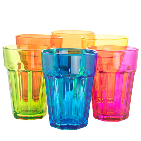 Szklanki do wody i napojów Gigi Colorful Boom 425 ml Trend For Home
