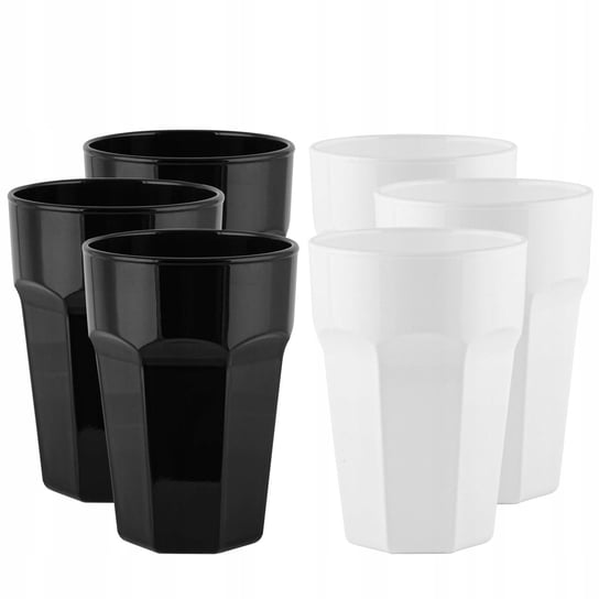 Szklanki do wody, napojów Gigi Black&White 370 ml Trend For Home