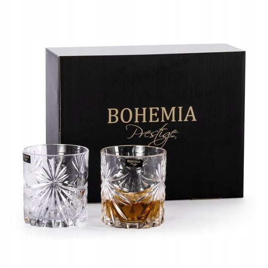 Szklanki Kryształ Whisky Bohemia Fiore 320 Ml X 6 BOHEMIA