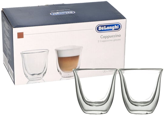 Szklanki termiczne Delonghi do Cappuccino 190ml DeLonghi