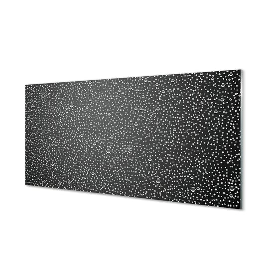 Szklany obraz TULUP grafika Krople rosa woda, 100x50 cm cm Tulup