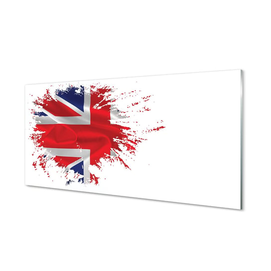 Szklany panel Flaga wielkiej Brytanii 120x60 cm Tulup