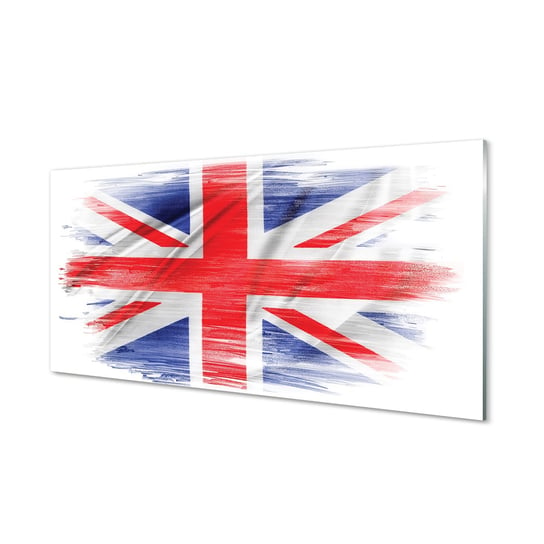 Szklany panel Flaga wielkiej Brytanii 120x60 cm Tulup