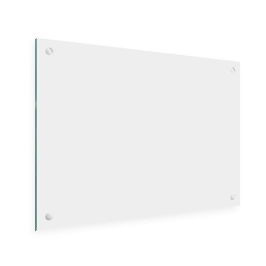 Szklany panel kuchenny Optiwhite 50x60 cm z kompletem montażowym bezpośrednio do ściany/Irwar Irwar