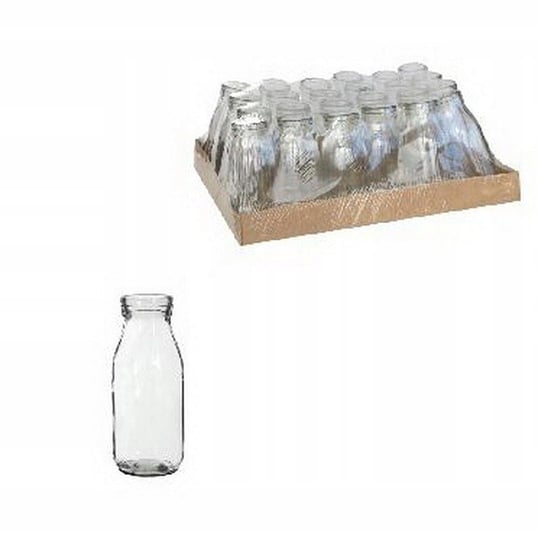 Szklany wazon 14 cm butelka 250ml mleko napoje Inna marka