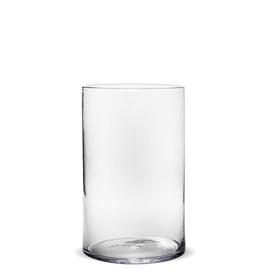 Szklany Wazon Cylinder Przeźroczysty 35x22x22 cm Art-Pol
