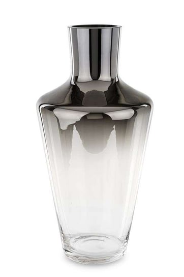 Szklany wazon czarne ombre 39,5x20x20 cm Art-Pol