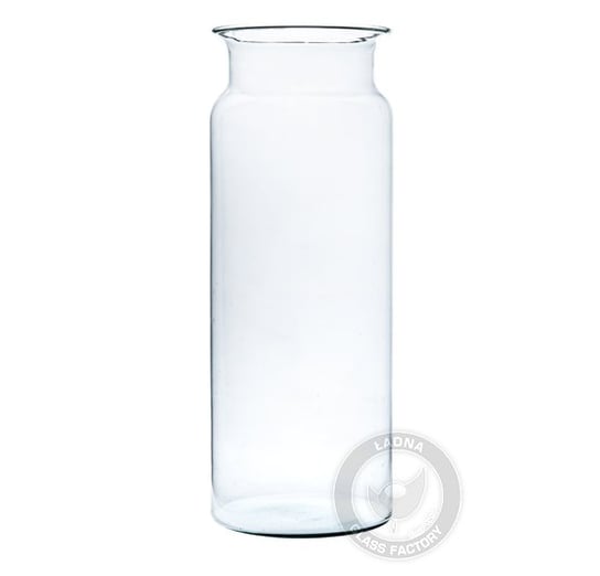 Szklany wazon słój W-332H H:25cm D:9,5cm Ecoglassworks