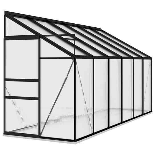 Szklarnia ogrodowa 4,71 m², antracytowa, aluminiow Zakito Europe
