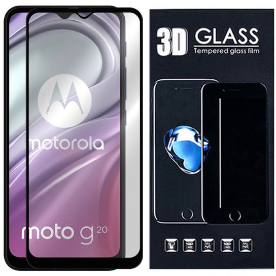 Szkło 3D 9H Na Cały Ekran Do Motorola Moto G20 VegaCom