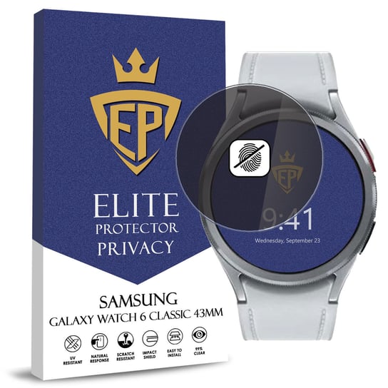 SZKŁO 5D PRYWATYZUJĄCE MATOWE ANTI-SPY SAMSUNG GALAXY WATCH 6 CLASSIC 43MM Samsung