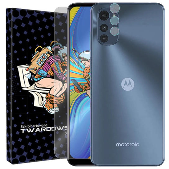 Szkło + Aparat Twardowsky 9H Do Motorola Moto E32S TWARDOWSKY