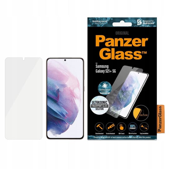 Szkło Do Galaxy S21 Plus 5G, Panzerglass, Szybka PanzerGlass