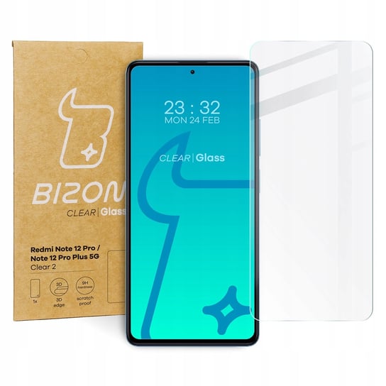 Szkło Do Redmi Note 12 Pro / 12 Pro+ 5G, Bizon Bizon