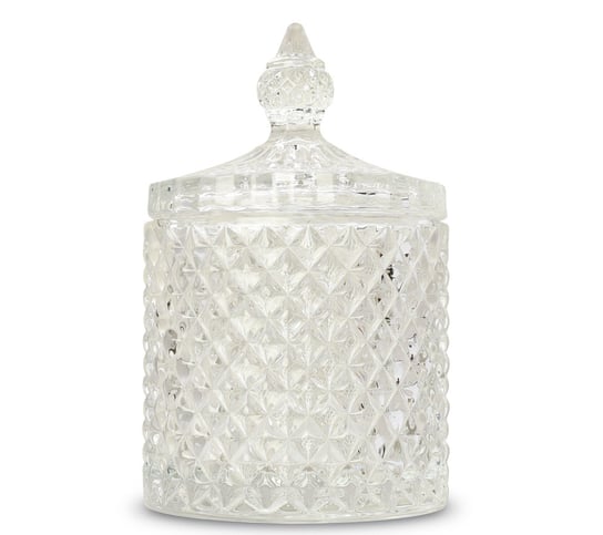 Szkło do świec - kryształowy pojemnik 300 ml od Candle by Visha - transparenty Pozostali producenci