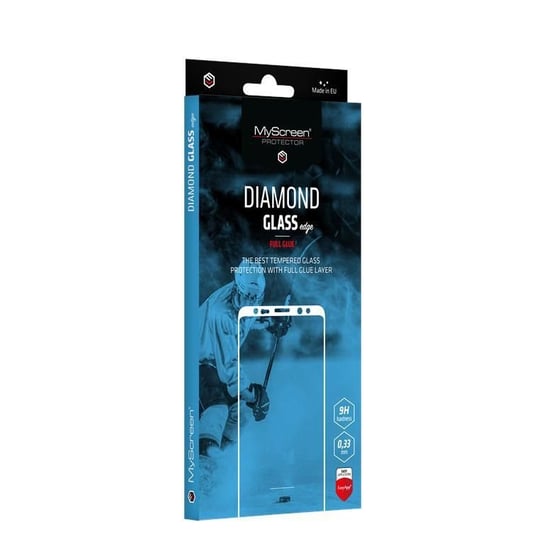 Szkło do telefonu MyScreenProtector Diamond Glass edge Full Glue Black Motorola Moto E40 MyScreenProtector