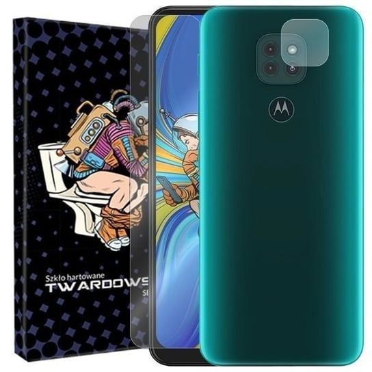 Szkło Ekran +Aparat Twardowsky Do Motorola Moto G9 TWARDOWSKY