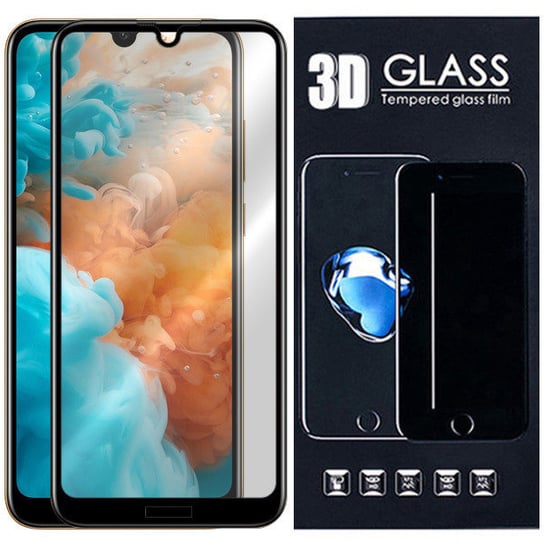 Szkło Hartowane 3D Pełne Do Huawei Y6 Prime 2019 VegaCom