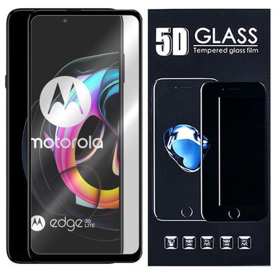 Szkło Hartowane 5D 9H Do Motorola Edge 20 Lite 5G VegaCom