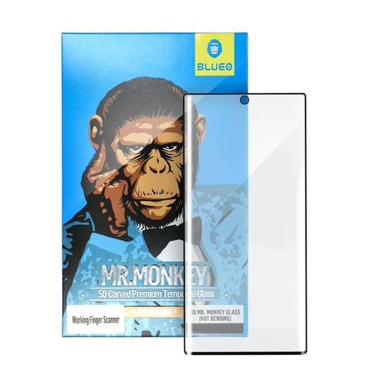 Szkło Hartowane 5D Mr. Monkey Glass - do Samsung Galaxy A52 5G czarny (Strong Lite) Inna marka