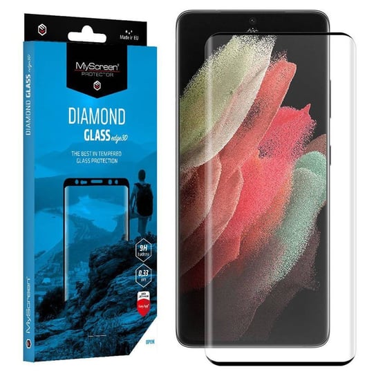 Szkło Hartowane 5D ONEPLUS 12R MyScreen Diamond Glass Edge 3D czarne MyScreenProtector